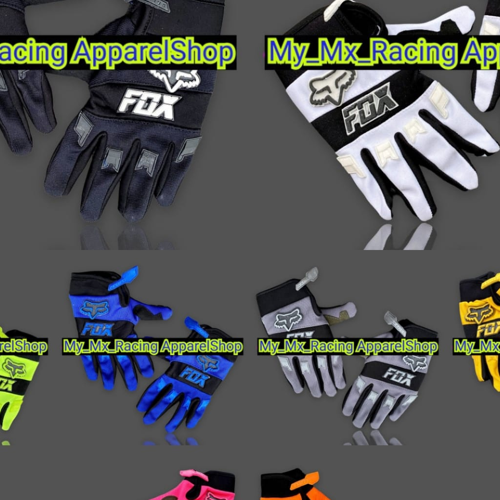 Sarung Tangan Motocross - Sarung Tangan Trail - Glove Berkendara - Sarung Tangan Trabas - Sarung Tangan Enduro - Sarung Tangan FLOCKING