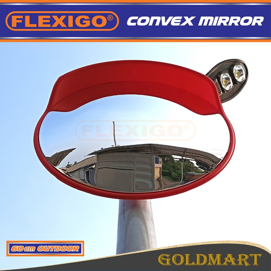 Convex Mirror 60cm / Kaca Cermin Cembung Simpang Jalan Tikungan Safety