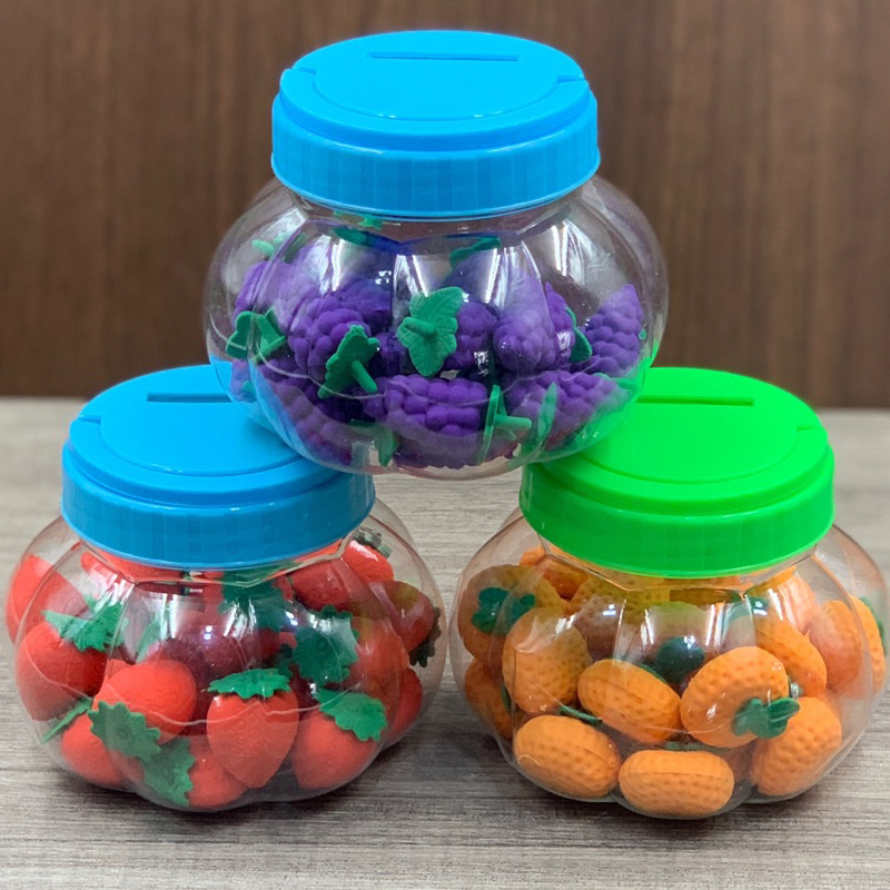 

Penghapus motif buah isi 24pcs