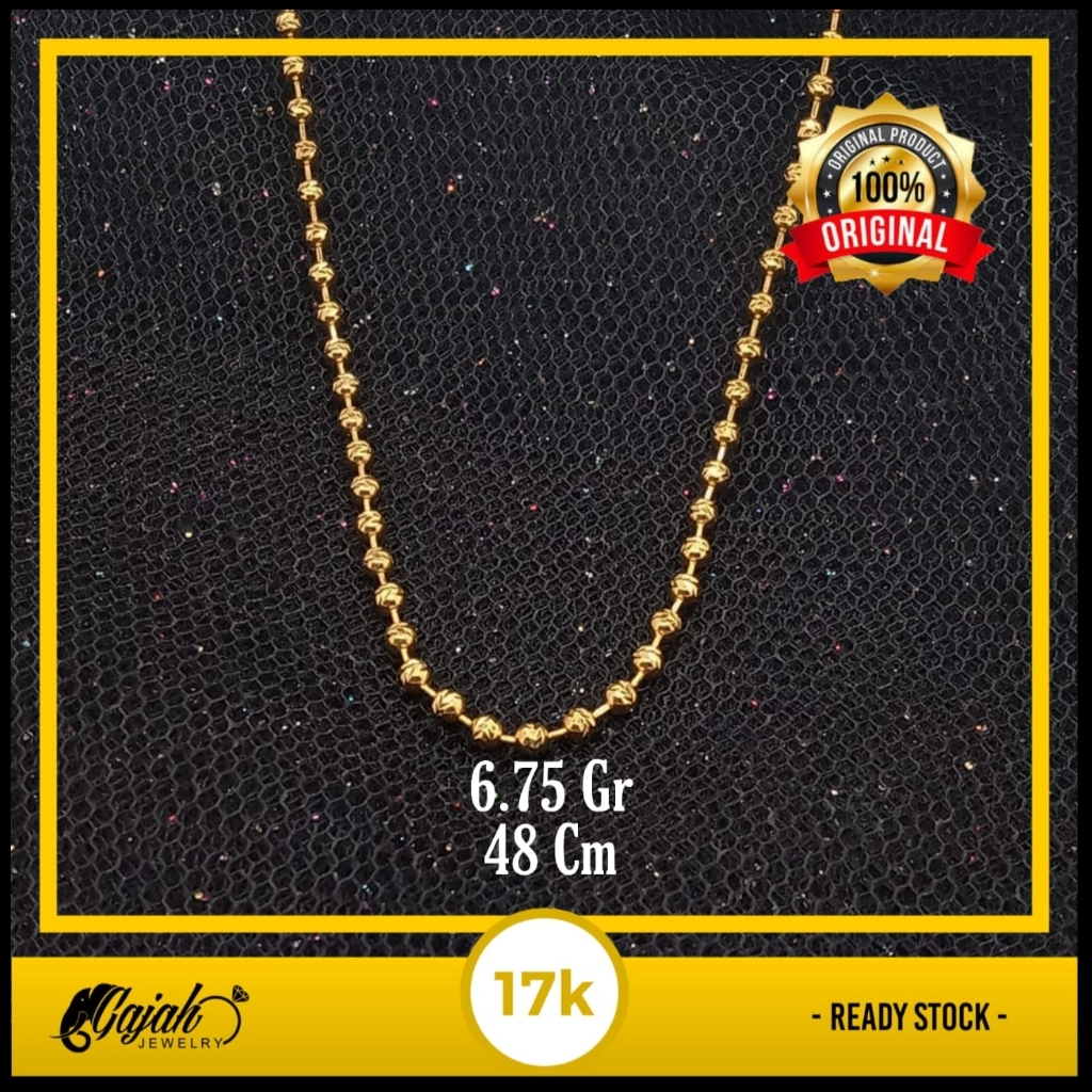 Kalung Emas 17K - 6.75 Gr Kadar 750 - 4961