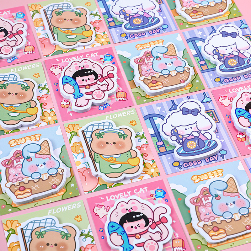

STICKY NOTE KARTUN ANIMASI / STICKER TEMPEL / STICKY NOTE LUCU 30 LEMBAR