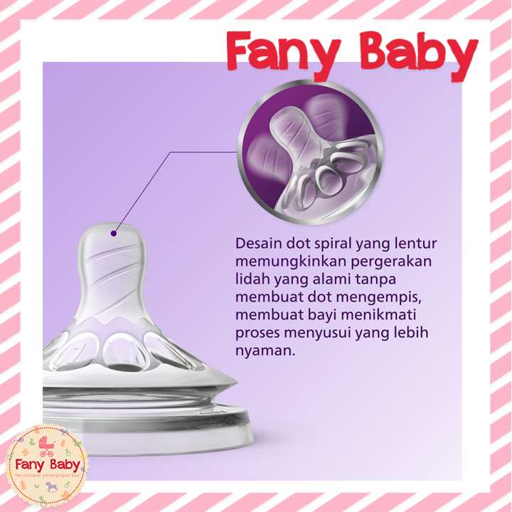 AVENT TEAT NATURAL ISI 2PCS