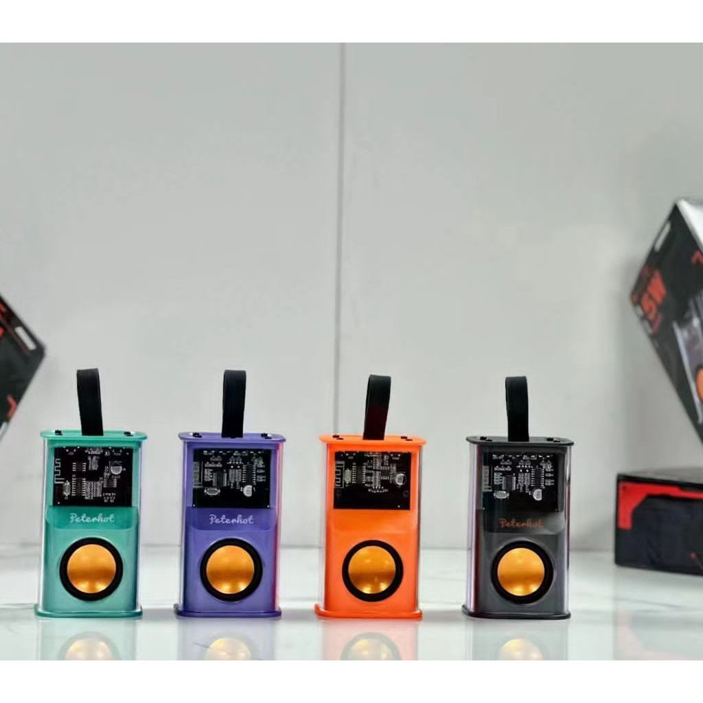 Speaker Bluetooth Transparan Mini Portable