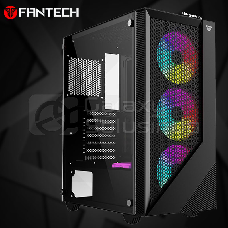 FANTECH CG77 AERO LITE 1 ATX Tempered Glass Gaming Casing