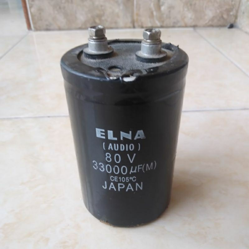 ELCO ELNA AUDIO 80V 33000Up Made Japan