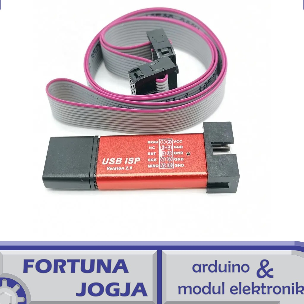 USB ISP ASP AVR 51 Programmer Microcontrol Uploader Downloader