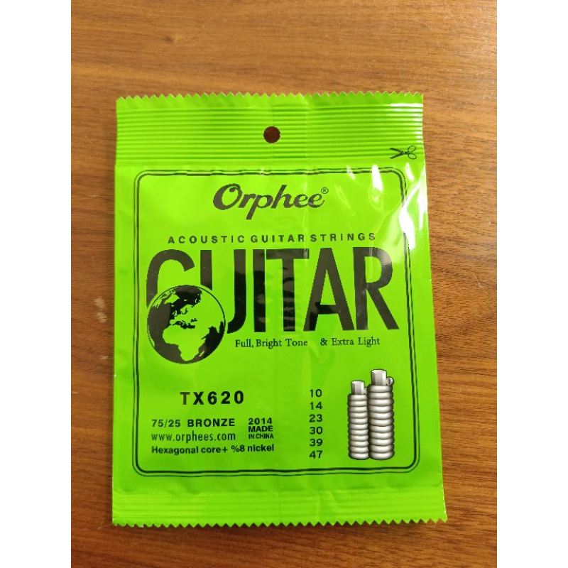 RK Senar Gitar Orphee tx620 Senar Orphee Akustik 010 Orphee Acoustic 010