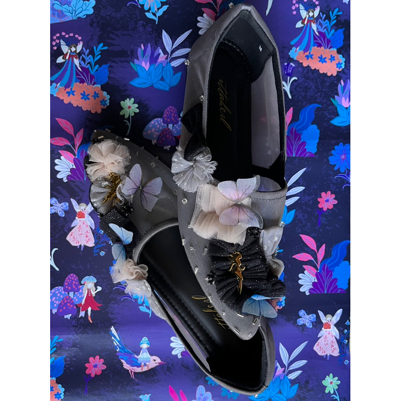 Ittaherl Katnis slip on pointy gravel 38