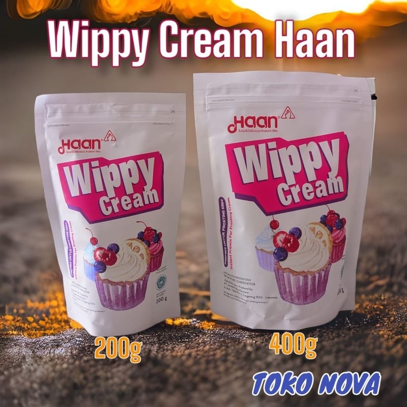 

Whippy Cream Haan/200gr/400gr