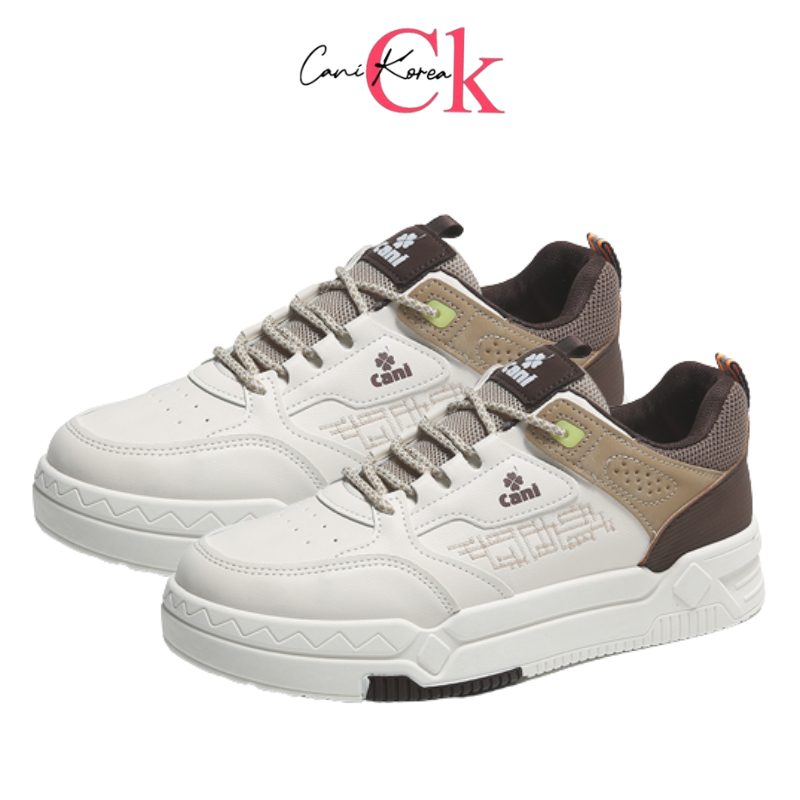 CaniKorea &quot;Free Box&quot; (Size 39-44) Sepatu Pria Sneakers Ankle Low Kasual Trendy Import 8113