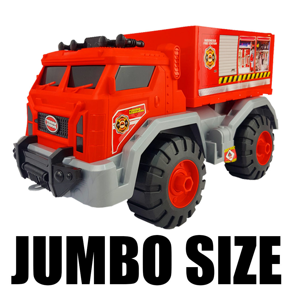 Mainan Anak Truck Box JUMBO/ Truk Pemadam JUMBO/ Truk Sayur JUMBO/ Truk Tentara JUMBO AK58 ( JSP )