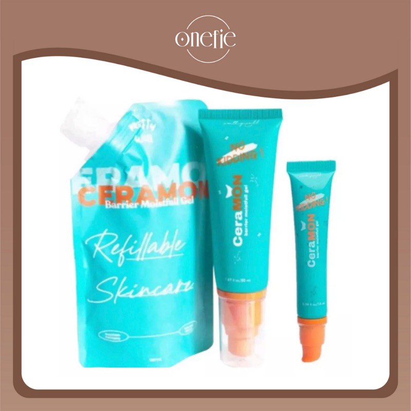 [ READY STOCK ] PRETTYWELL CERAMON BARRIER MOISTFULL GEL | CERAMON MOISTURIZER | 10ML | 50ML | REFIL