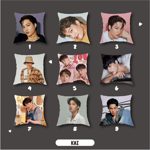 BANTAL SOFA MEMBER EXO KAI CHEN LAY XIUMIN