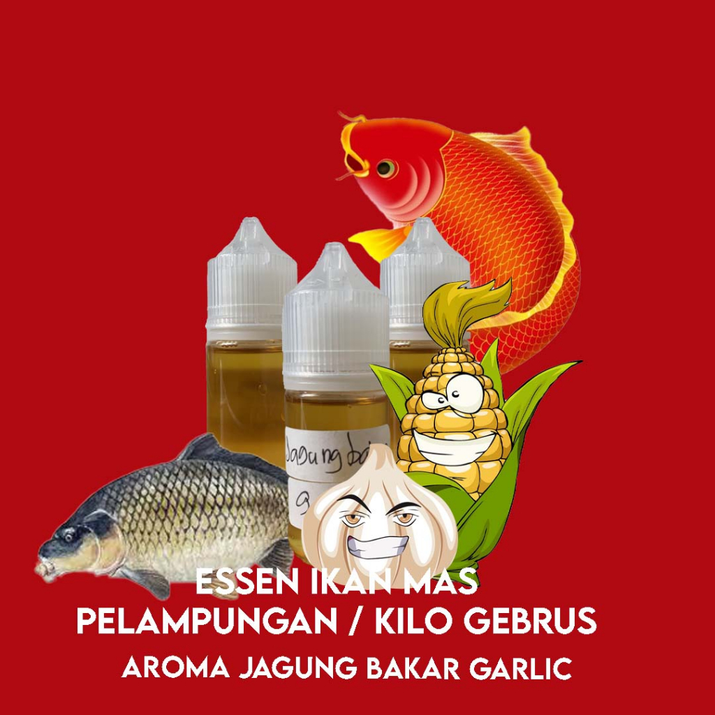 Essen Super - Aroma Jagung Bakar - Ikan Mas Pelampungan / Kilo Gebrus