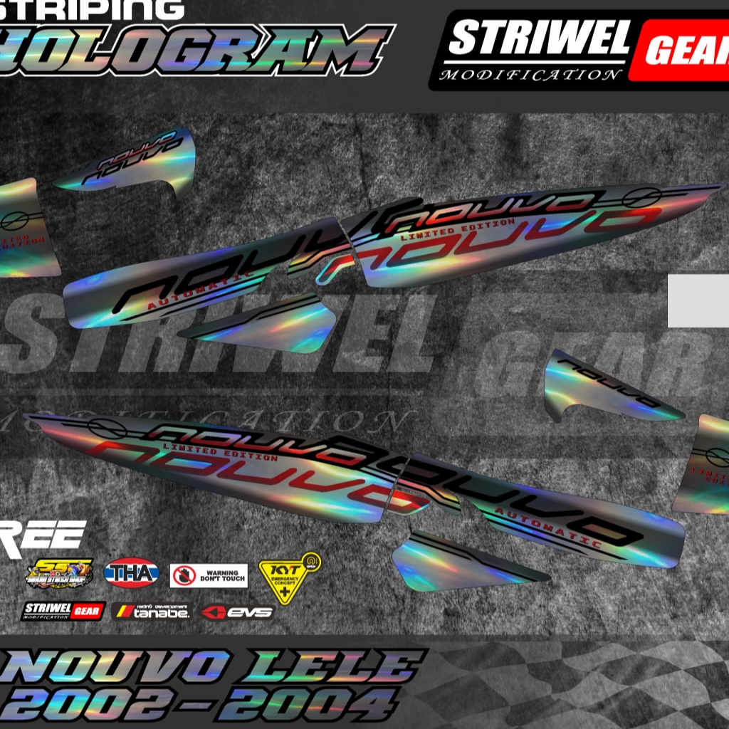 Nouvo Lele Striping Hologram Yamaha Nouvo Lele Limited Edition