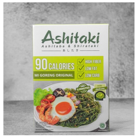 

Ashitaki Shirataki Noodle Mie Goreng Instant Original Sehat
