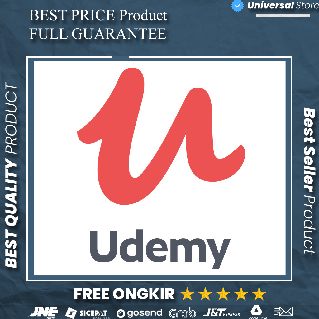 Udemy Premium Files Lifetime Update Akses Ecourse Lengkap Premium PRO Plus Bergaransi