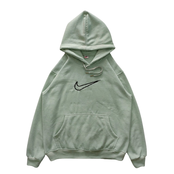 Jaket Sweater Hoodie Nike Logo Bordir Lilac Premium