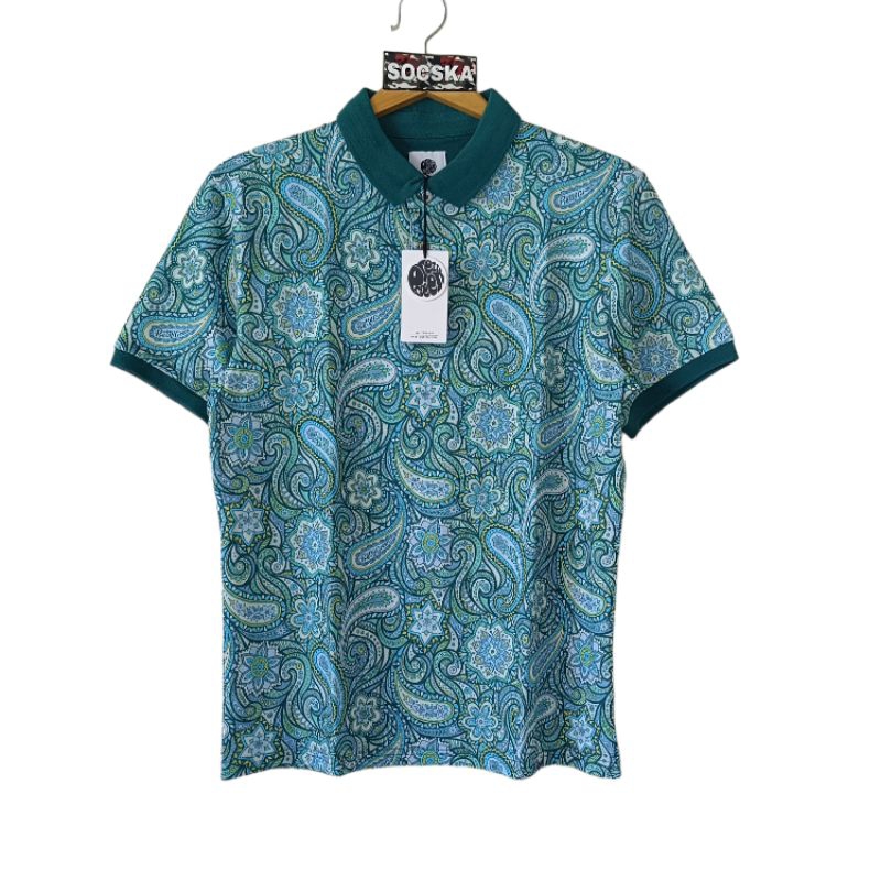pretty green itchycoo paisley polo shirt original