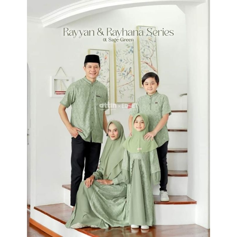 ATTIN-SARIMBIT RAYYAN RAYHANA 2023-FAMILY SET SERAGAM KELUARGA
