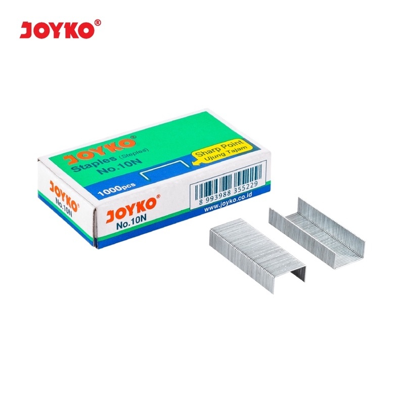 

Staples Isi Stapler Refill Stapler Joyko No. 10-1M per 1 Box 1000 Pcs Kecil