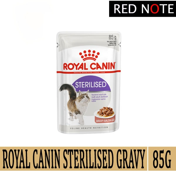 ROYAL CANIN STERILISED GRAVY 85GR