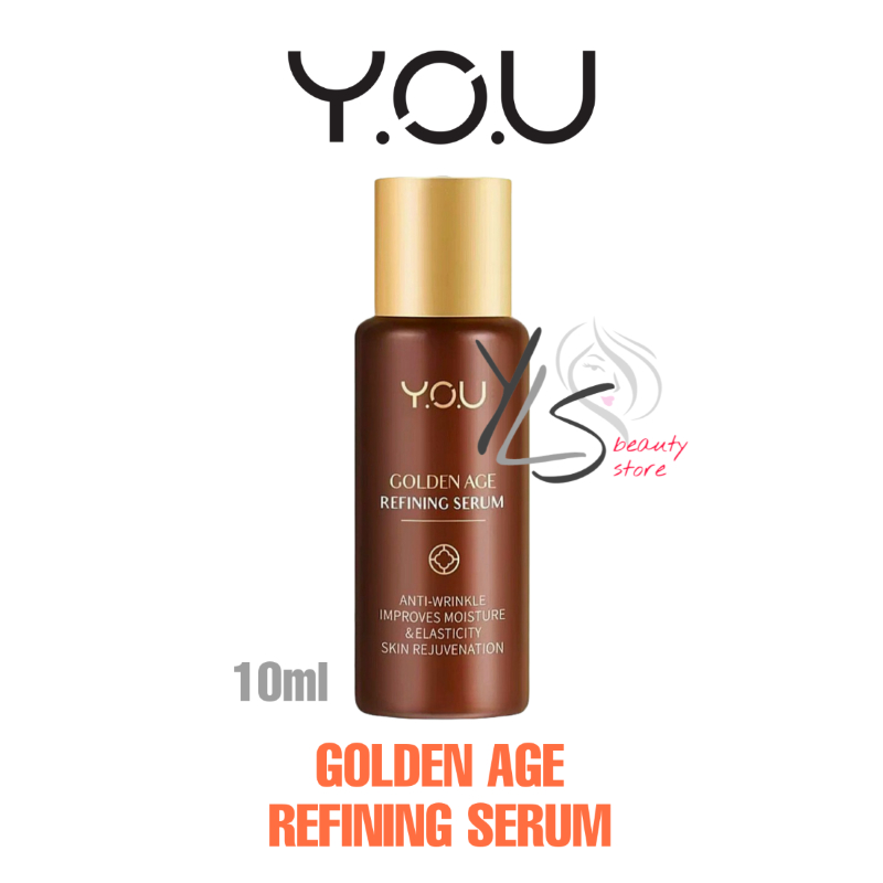 YOU GOLDEN AGE REFINING SERUM TRAVEL SIZE 10ml - TERDAFTAR BPOM - Y.O.U GOLDEN AGE SERUM