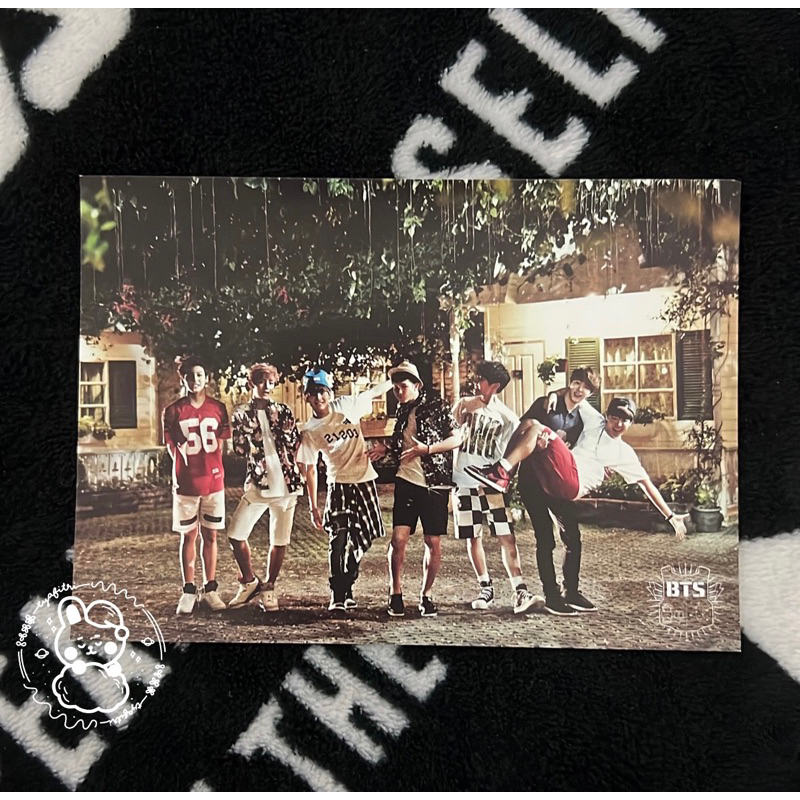 (RARE) BTS 1st Muster Postcard