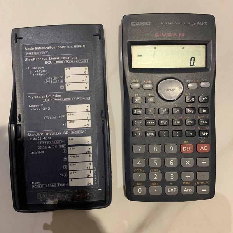 calculator Casio fx95MS
