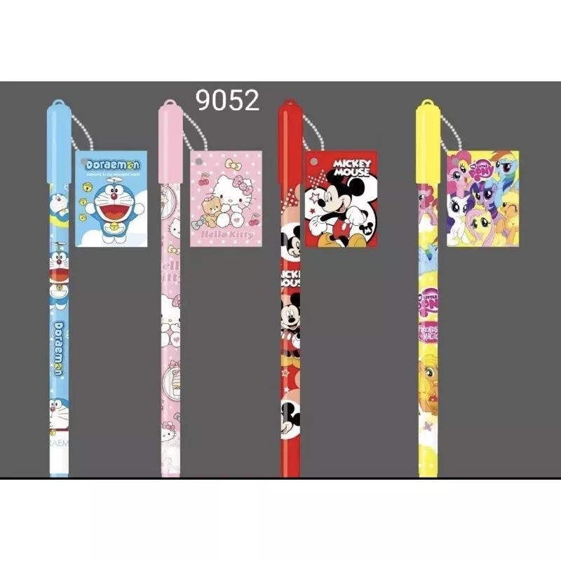 

Bolpen gel dengan memo motif cartoon