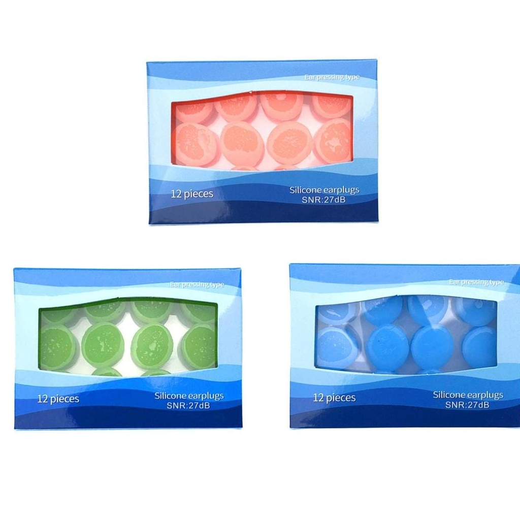 Just This Silicone Earplugs 12pcs - WARNA RANDOM (5689)