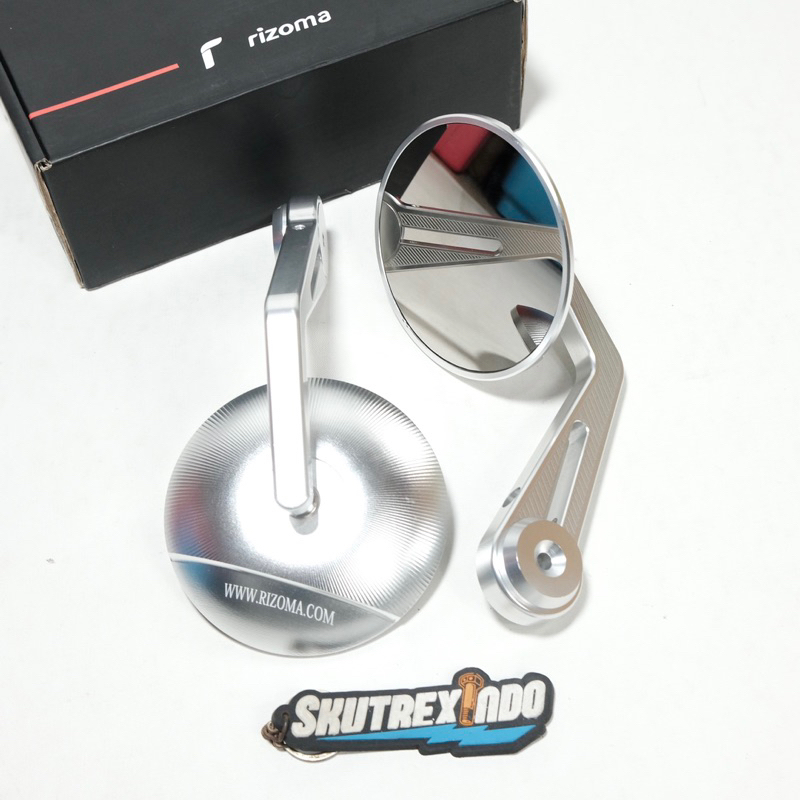 Spion Rizoma Mdl Zelioni Circle Chrome Vespa Sprint Primavera S LX GTS