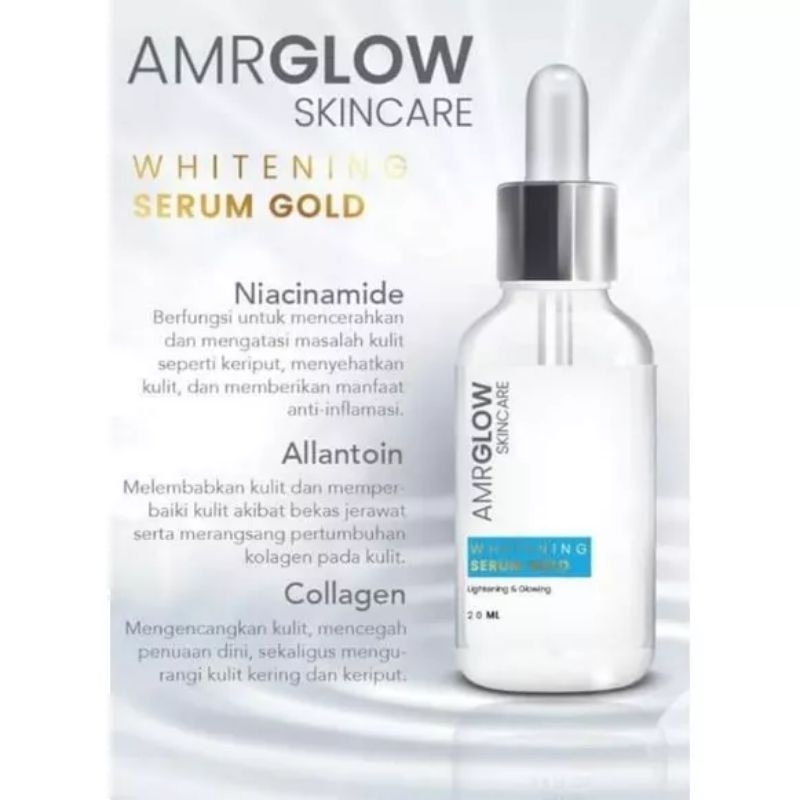 AMR GLOW WHITENING SERUM GOLD 20ML