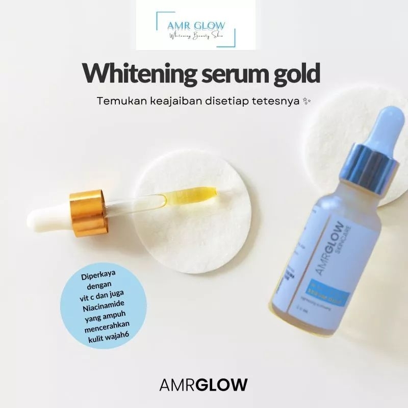 AMR GLOW WHITENING SERUM GOLD 20ML