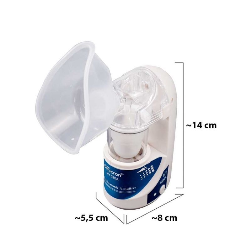 TaffOmicron Alat Terapi Pernapasan Ultrasonic Inhale Nebulizer - MY-520A