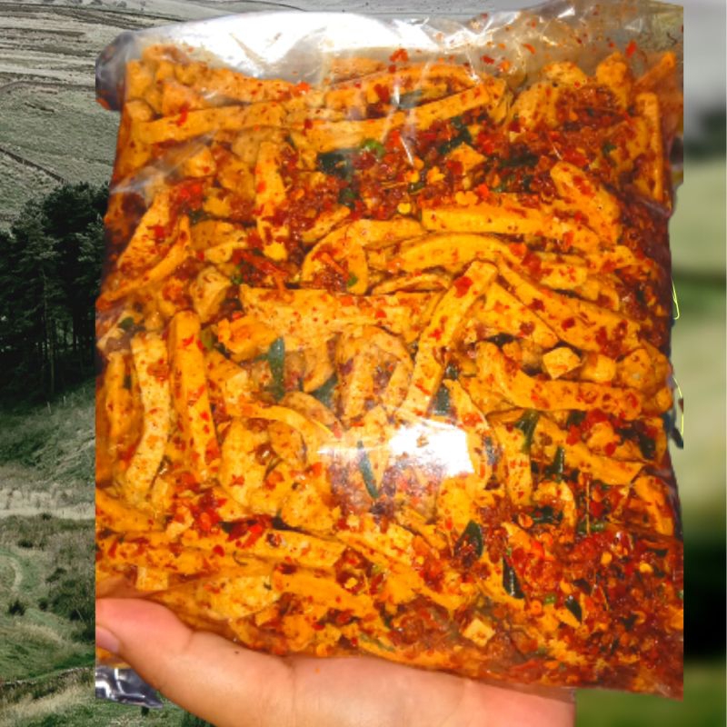 

Basreng Extra pedas daun jeruk 250grm