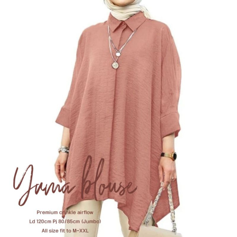 YUMA TUNIK JUMBO LD 120 cm WANITA TERBARU