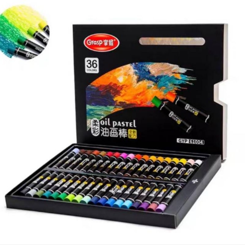 

crayon grasp oil pastel 36 warna gyp 61004 stik bulat hemat