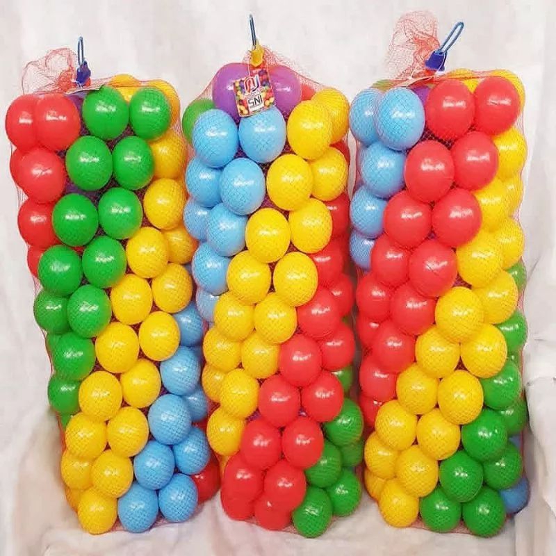 Bola Plastik Mandi Anak SNI Isi 200pcs