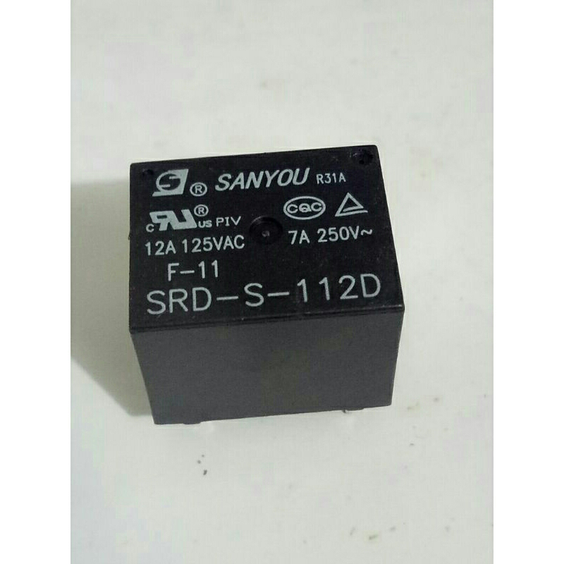 Relay 5 pin 12A-125vac, 7A-250v
