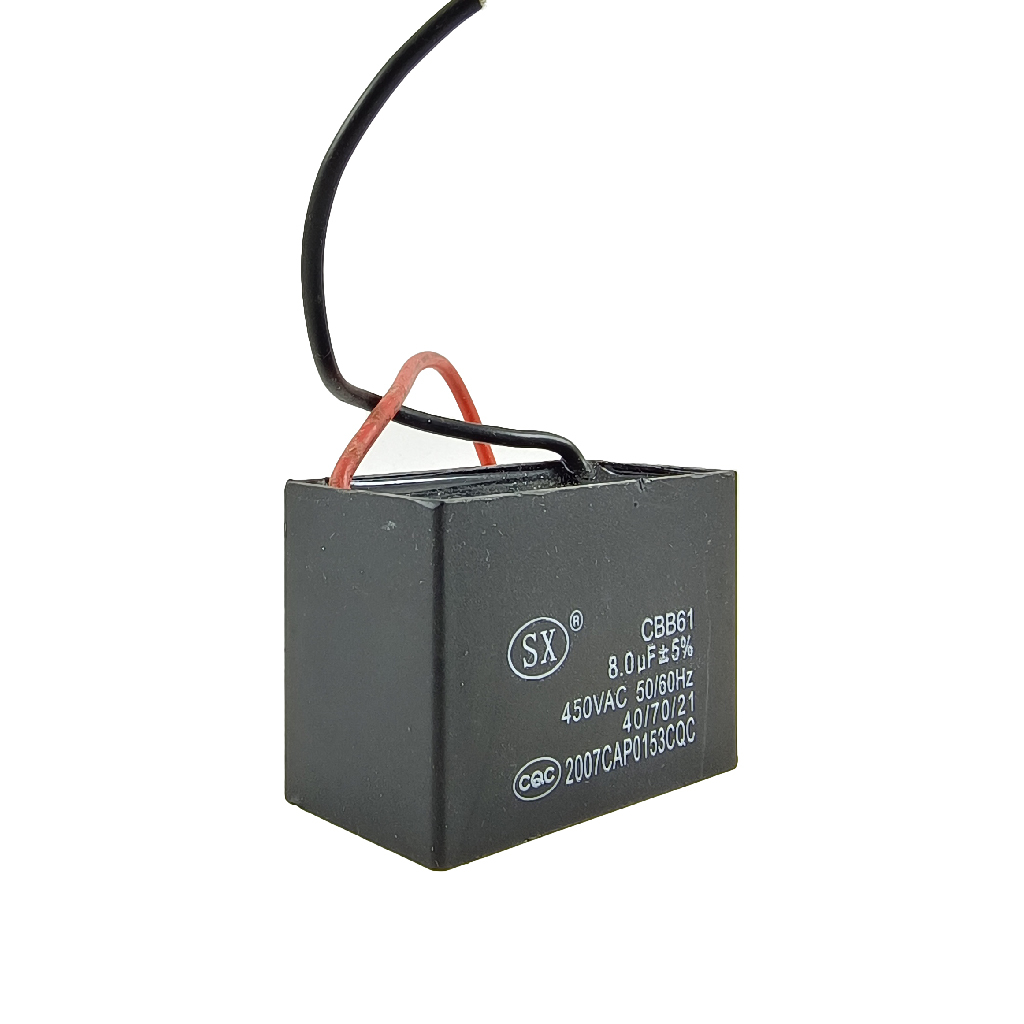 Kapasitor Kotak 8uf 450V AC Capacitor 8 uf CBB61