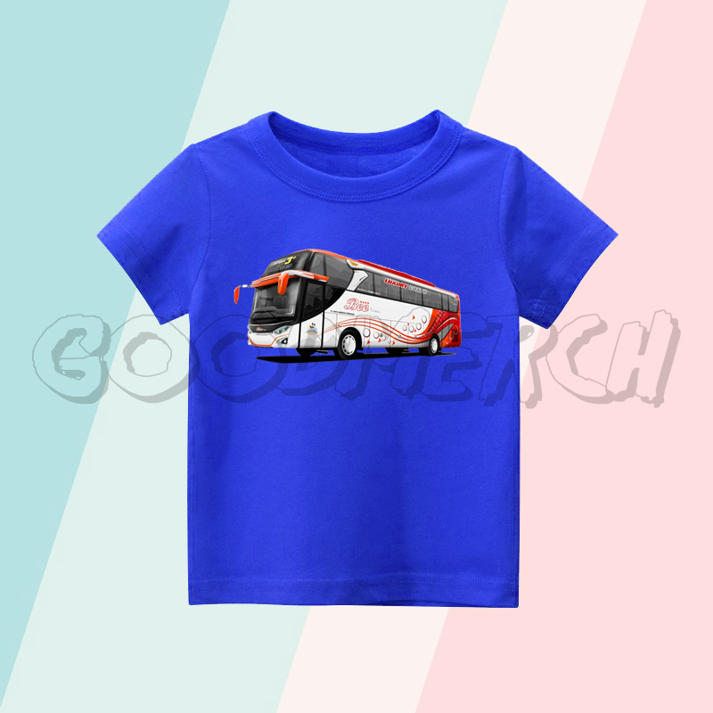 KAOS BUS TELOLET ANAK / KAOS ANAK BUS MANIA BIS MANIA - FREE CETAK ANAMA