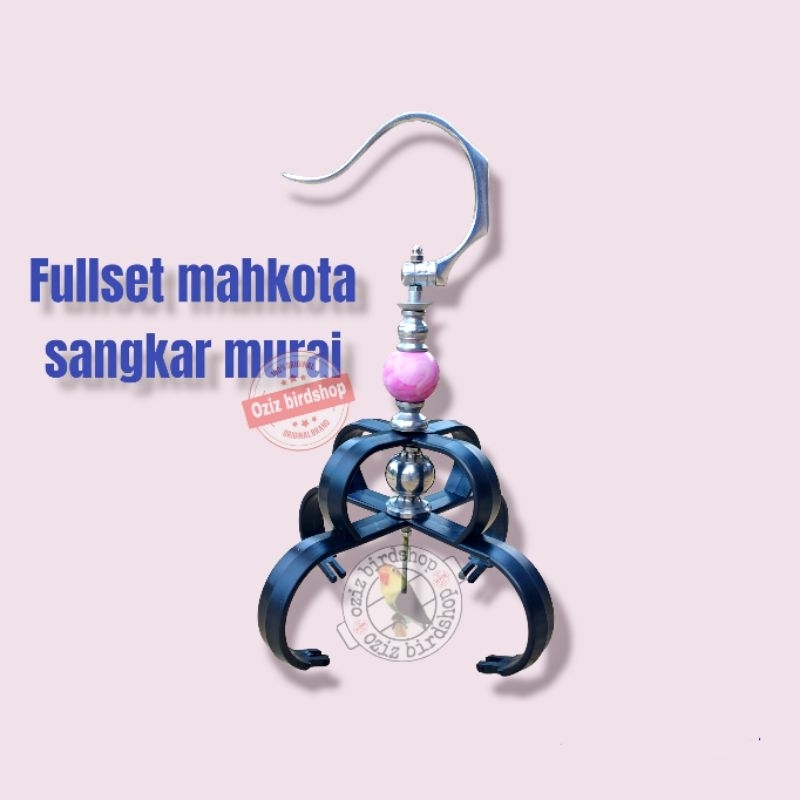 fulset mahkota pvc sangkar murai pion lato lato