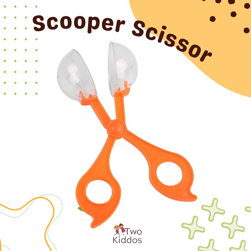 

SCOOPER SCISSOR MOTORIK ANAK MONTESSORI TWEEZER JEPITAN SALJU SNOW BALL MAKER - Ages 3+ Toddler Learning Toys, Fine Motor and Sensory Toys, Sand Box Toys for Toddlers, Kid Tweezers