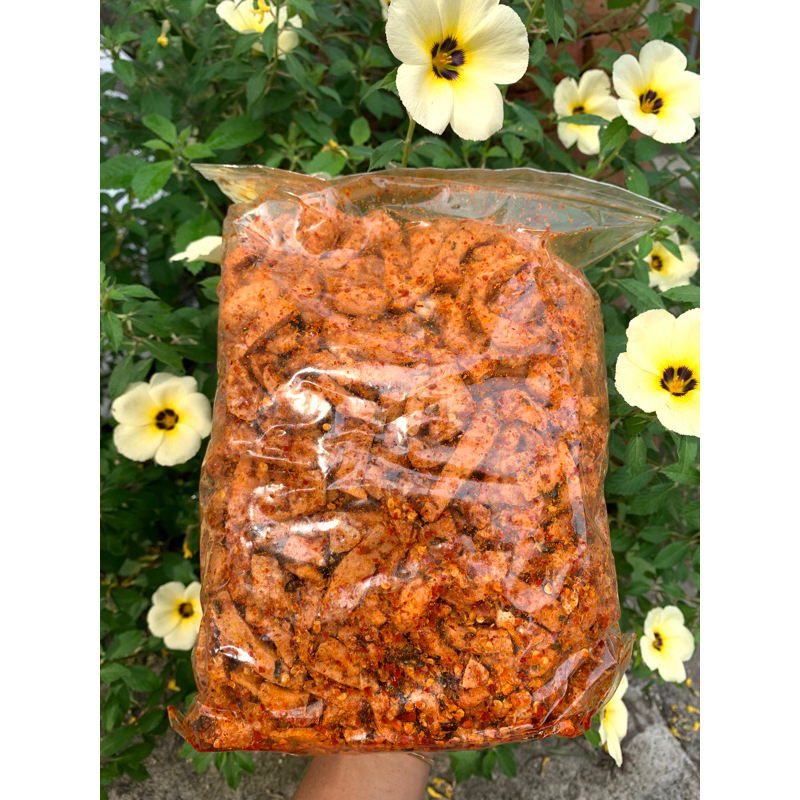 

BASRENG PEDAS DAUN JERUK 1 KG baso goreng basreng viral sultan