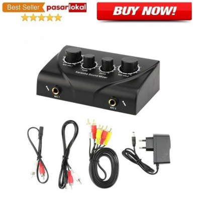 Promo Professional Karaoke Mixer Echo Tone Audio TD-020 Diskon