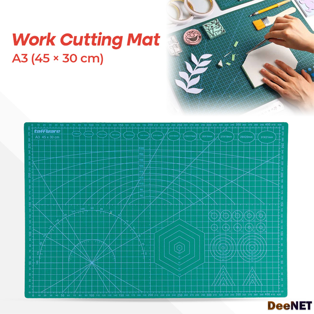 

Alas Potong A3 Work Cutting Mat Pad A3 45 x 30cm