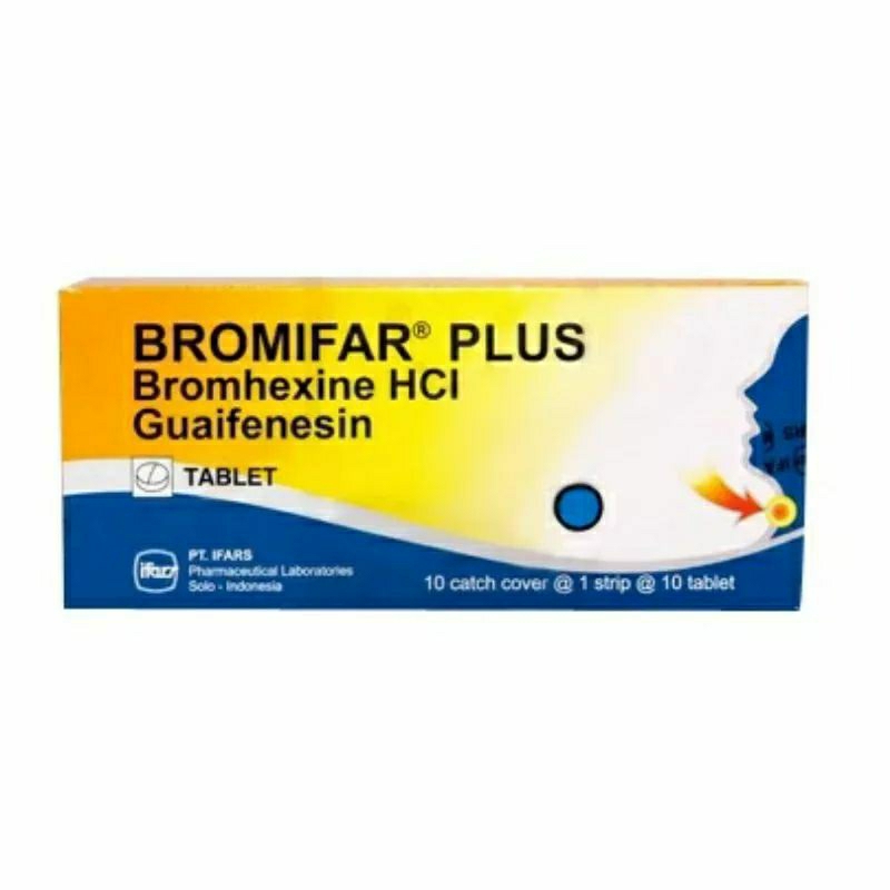 BROMIFAR PLUS @10 tablet - Obat Batuk Berdahak