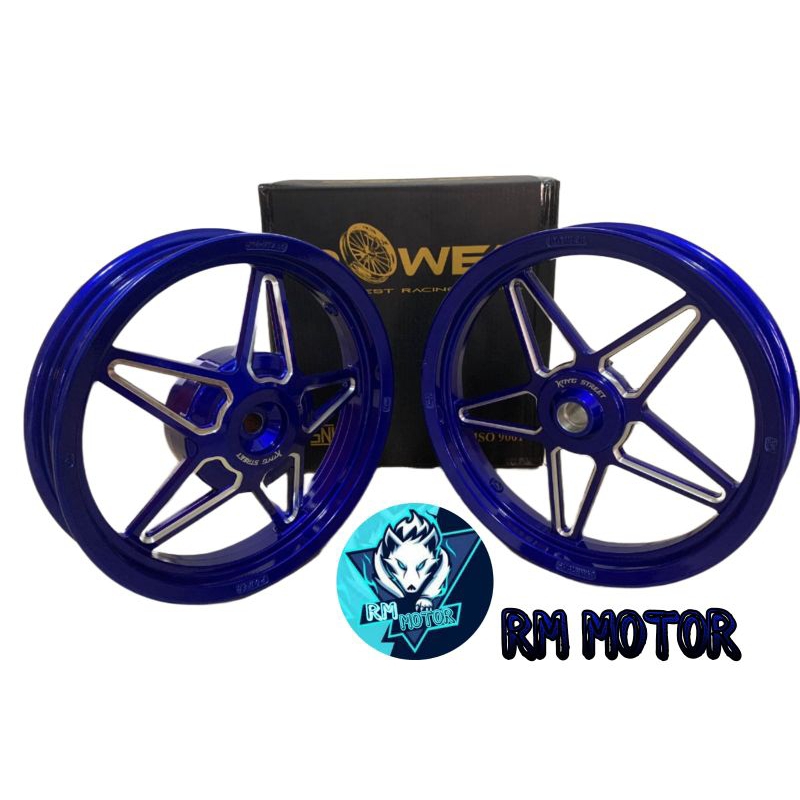 VELG POWER TAPAK LEBAR POWER KING STREET VARIO 110-125,BEAT,SECOOPY,GENIO