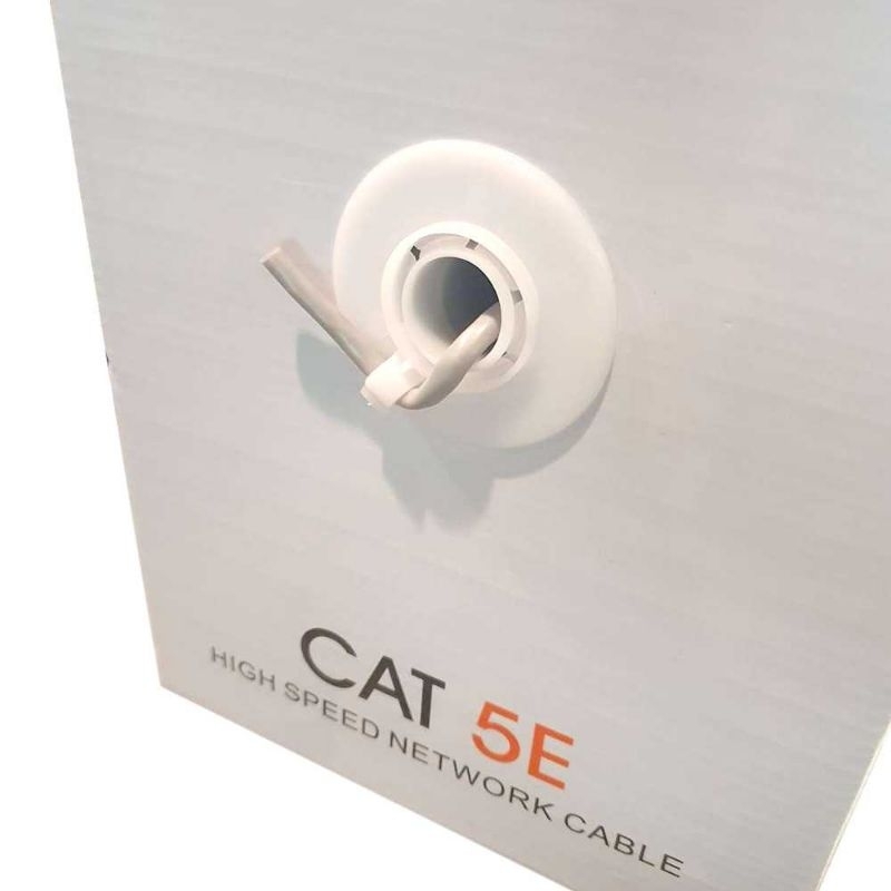 BELNET Kabel Jaringan LAN Ethernet CAT 5E 100 Mbps Support 1000ft/305M - BEL-UA5